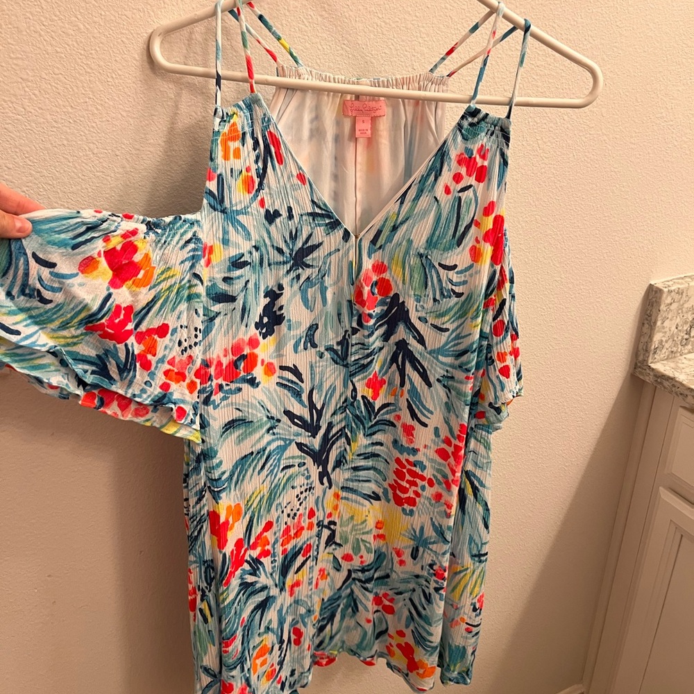 Lilly Pulitzer Multicolor V-Neck Dress